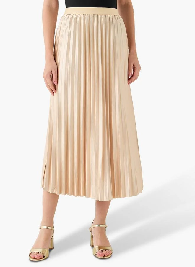 سبلاش فيڤ Midi Skirt with Pleats